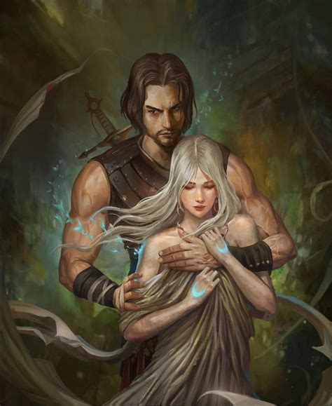 fantasy couple art